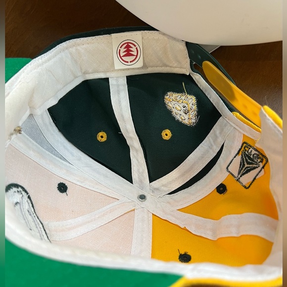 Green Bay Packers World Champions Embroidered 1990s vintage Hat Cap - Picture 5 of 6